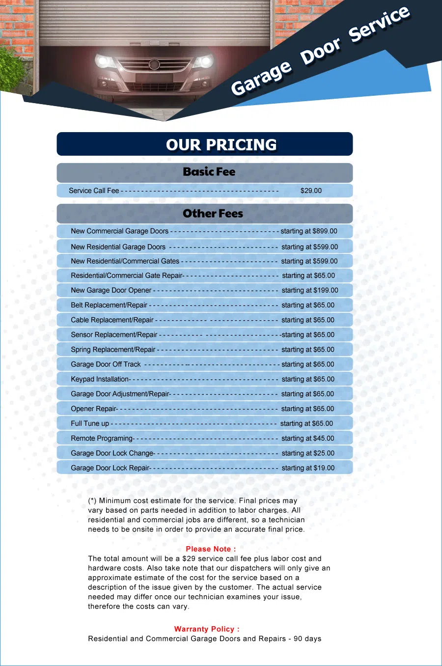 Houston United Garage Door Houston, TX 713-936-2822